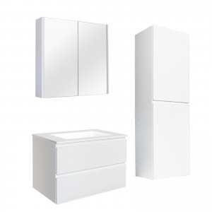 Revive Matte White Wall Hung 900 Vanity Cabinet Only